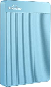 HD2510 500GB USB 3.0 Ultra Slim Portable External Hard Drive HDD Compatible with PC, Mac, Laptop, Xbox, Xbox One, PS4 (Black)
