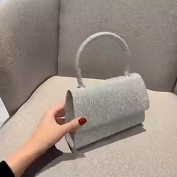 Iconic Larcenciel Women's Clutches, Sparkly Handbags for Women with Detachable Chain, Top Handle Evening Clutch Bag, Elegant Crossbody Bag Fashion Shoulder Bag for Party, Prom Wedding
